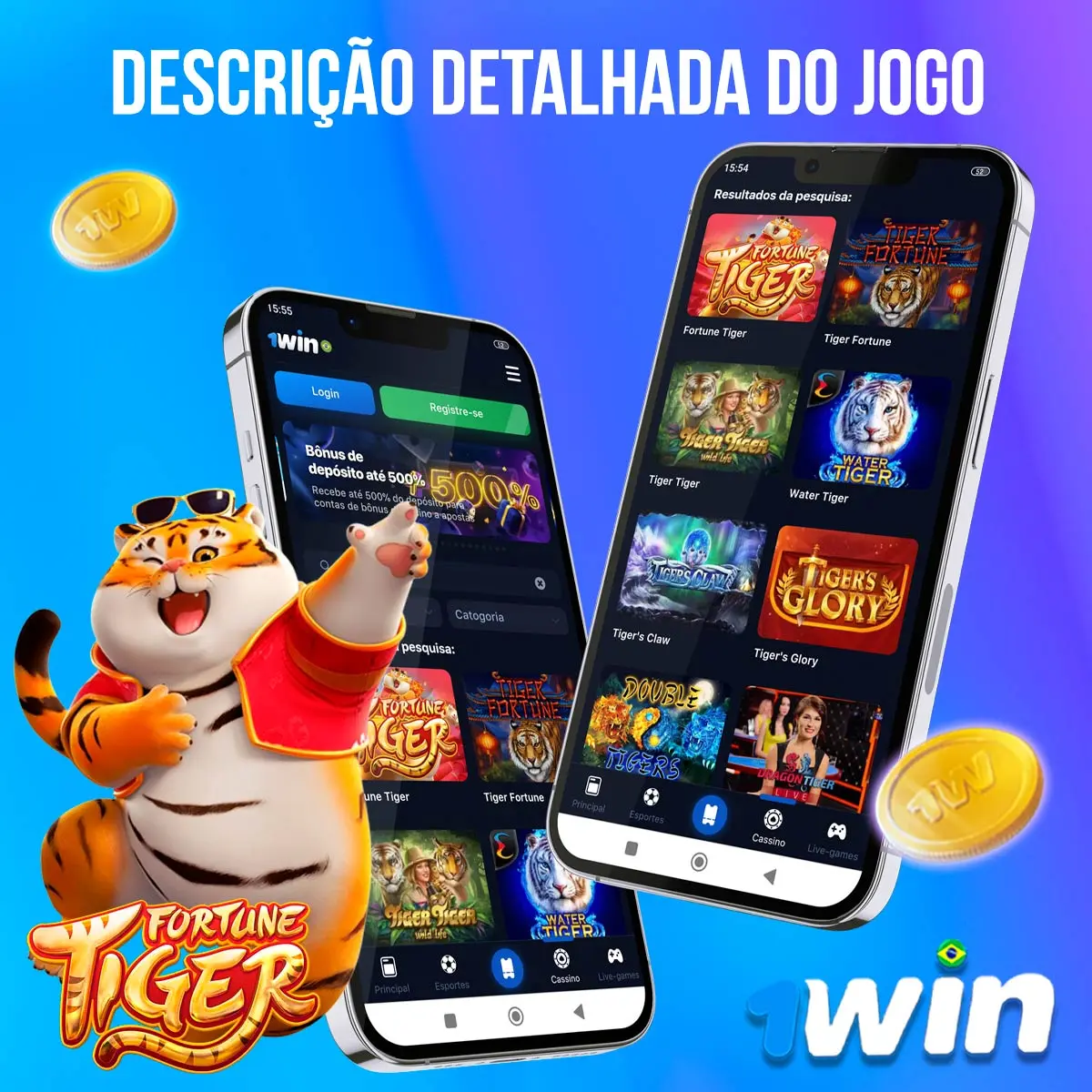Detalhada do jogo Fortune Tiger 1win