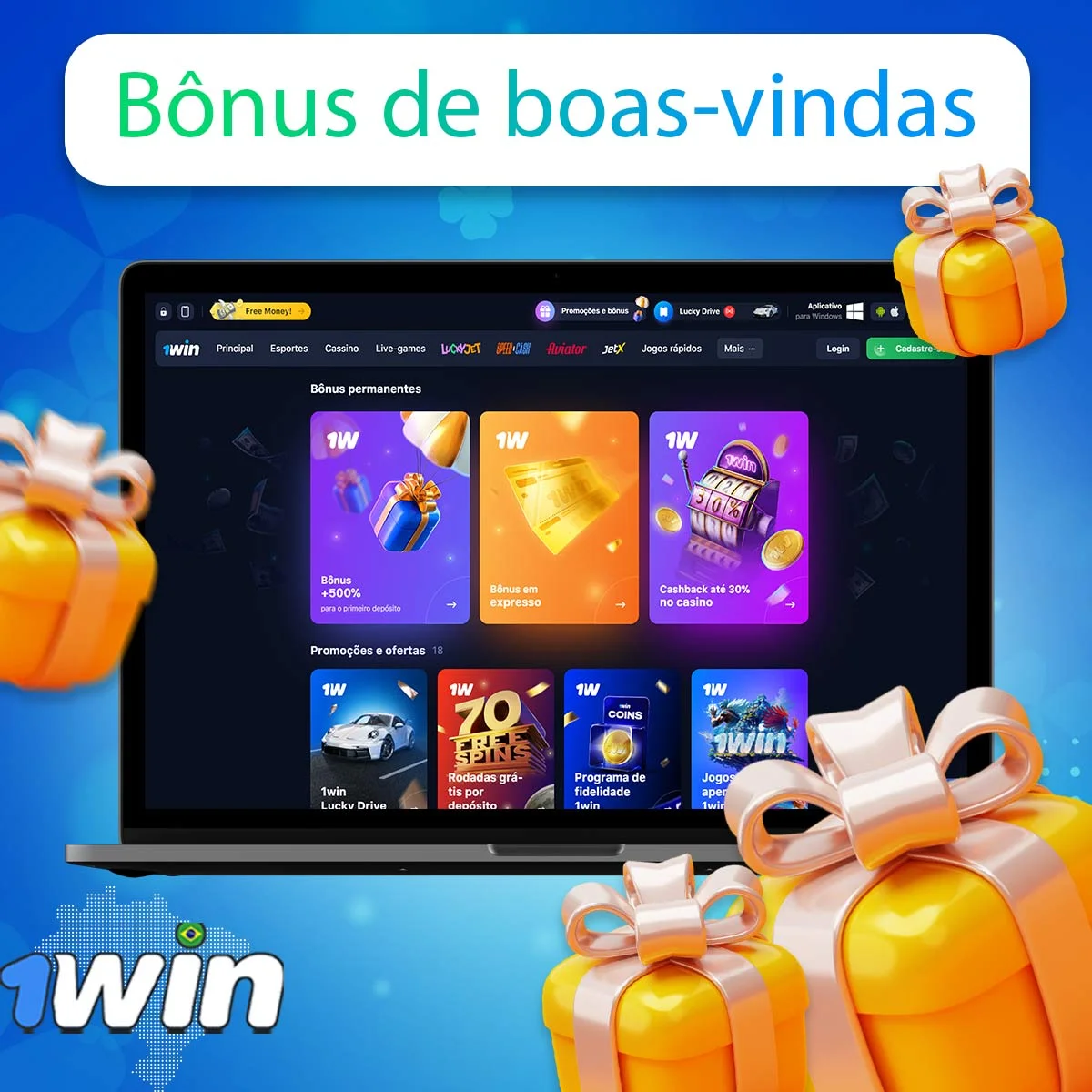 Bônus inicial generoso para o jogo Brawl Pirates